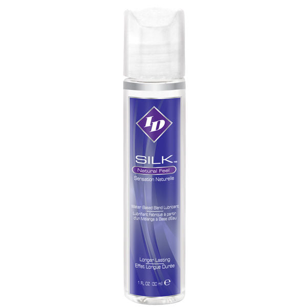 ID SILK - NATURAL FEEL SILICONE/WATER 30 ML - My naughty haven #