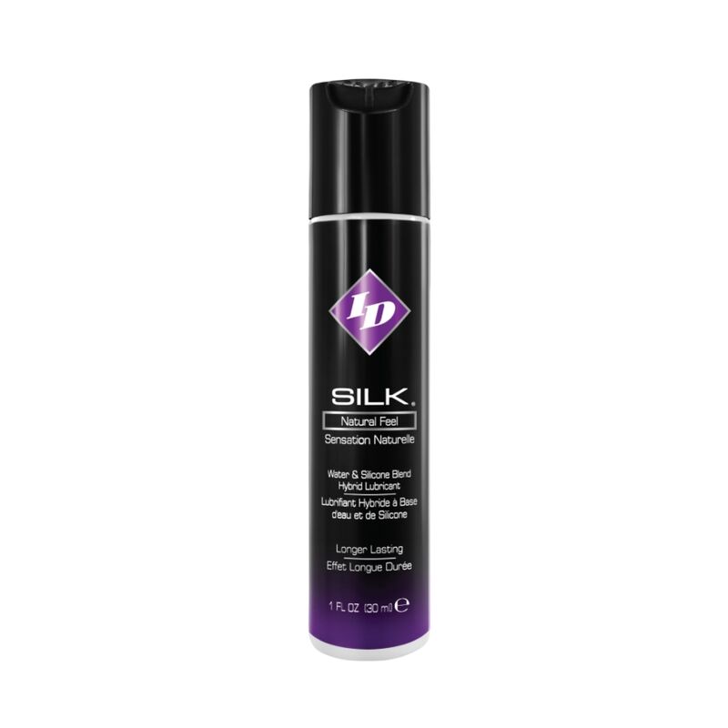 ID SILK - NATURAL FEEL SILICONE/WATER 30 ML - My naughty haven #