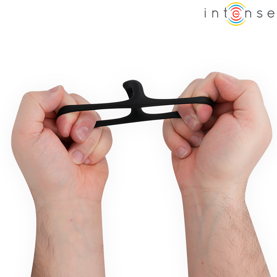 INTENSE - ALFIE ADJUSTABLE TRIPLE PENIS RING MODEL 6 - My naughty haven #