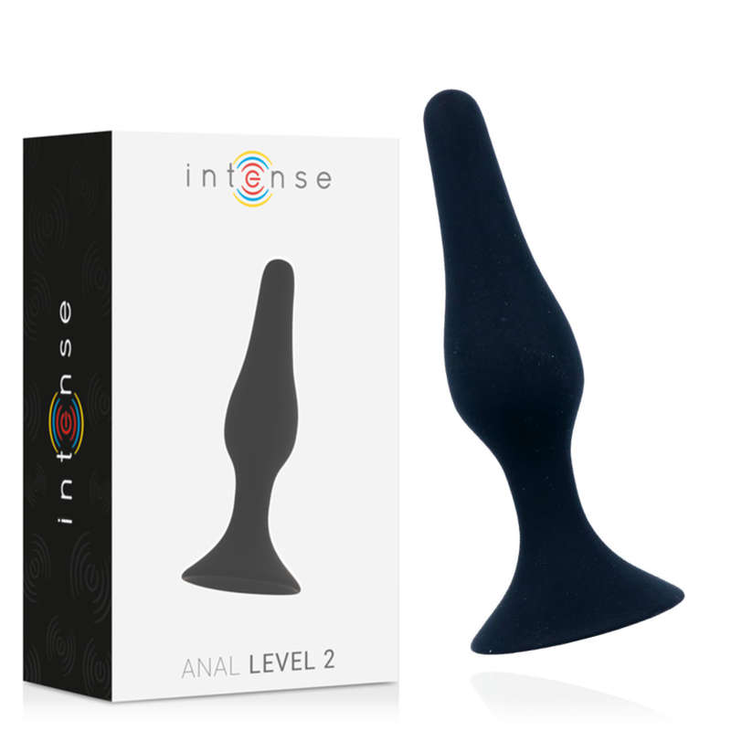 INTENSE - ANAL LEVEL 2 11.5CM BLACK - My naughty haven #