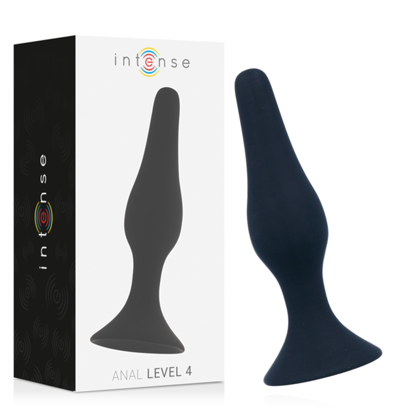 INTENSE - ANAL LEVEL 4 15.5CM BLACK - My naughty haven #