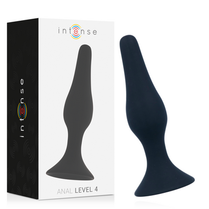 INTENSE - ANAL LEVEL 4 15.5CM BLACK - My naughty haven #
