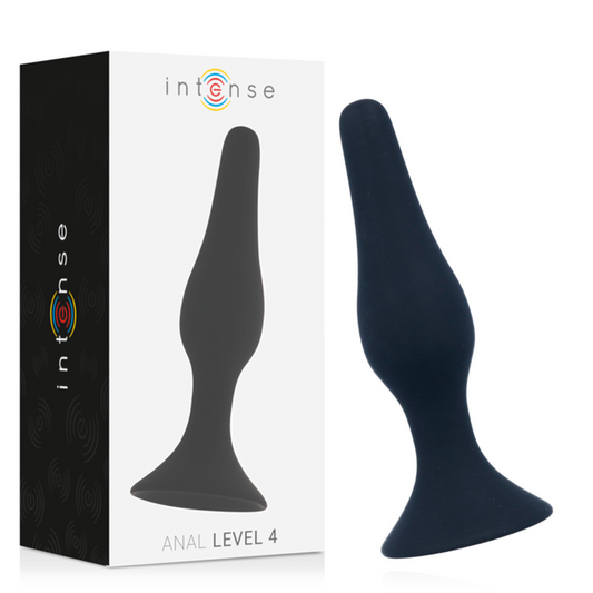 INTENSE - ANAL LEVEL 4 15.5CM BLACK - My naughty haven #