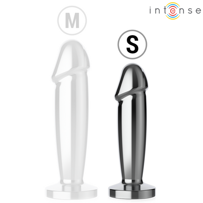 INTENSE - ANAL PLUG 10 VIBRATIONS METAL DILDO WITH REMOTE CONTROL S - My naughty haven #