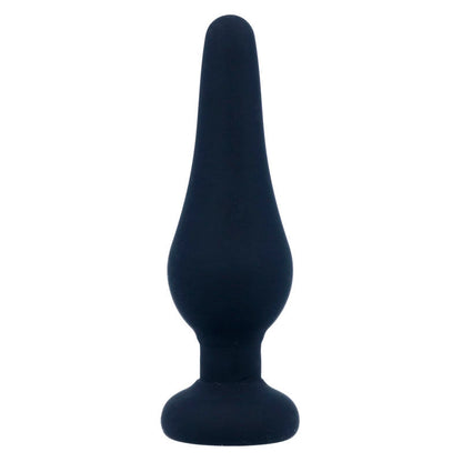 INTENSE - ANAL PLUG PIPO S BLACK SILICONE 9.8 CM - My naughty haven #