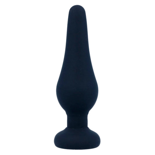 INTENSE - ANAL PLUG PIPO S BLACK SILICONE 9.8 CM - My naughty haven #