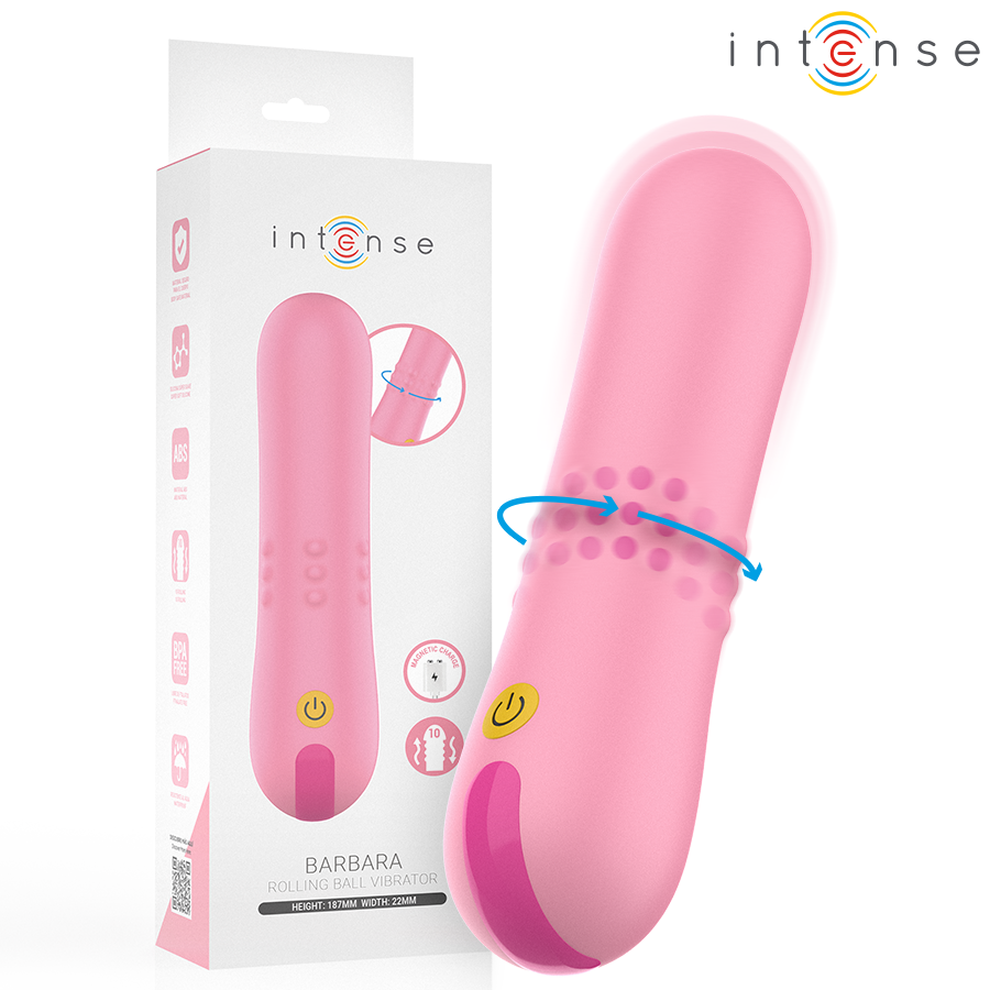INTENSE - BARBARA ROLLING BALL VIBRATOR - My naughty haven #