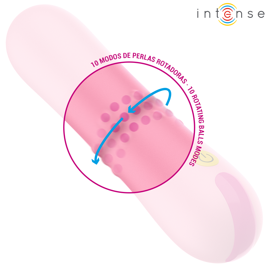 INTENSE - BARBARA ROLLING BALL VIBRATOR - My naughty haven #