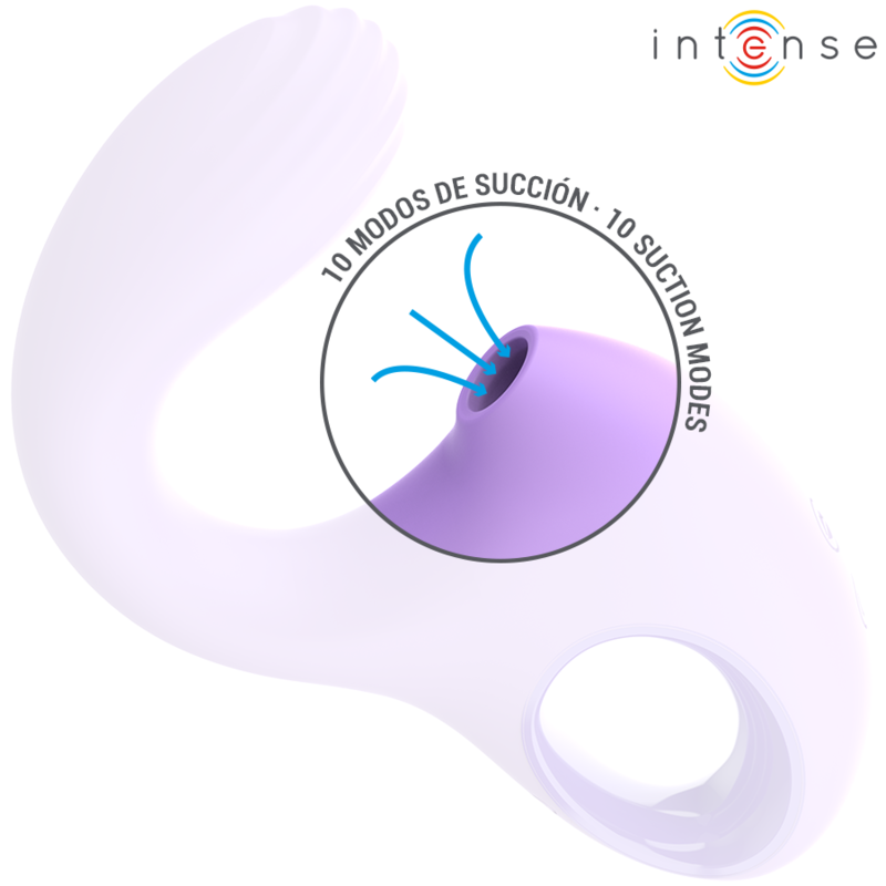 INTENSE - BAXTER VIBRATOR & STIMULATOR VIOLET - My naughty haven #