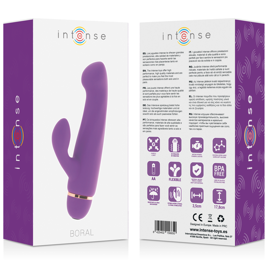 INTENSE - BORAL 20 SPEEDS SILICONE LILAC - My naughty haven #
