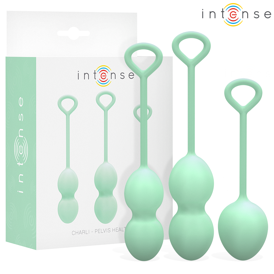 INTENSE - CHARLI KEGEL BALL KIT LIGHT JADE GREEN - My naughty haven #