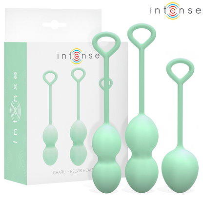 INTENSE - CHARLI KEGEL BALL KIT LIGHT JADE GREEN - My naughty haven #