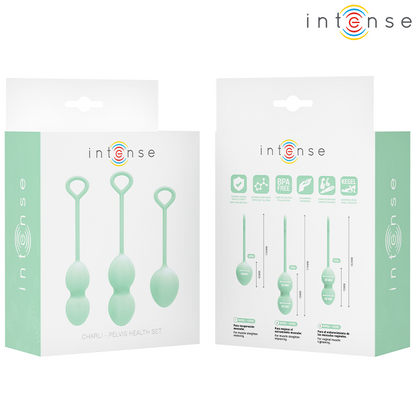 INTENSE - CHARLI KEGEL BALL KIT LIGHT JADE GREEN - My naughty haven #