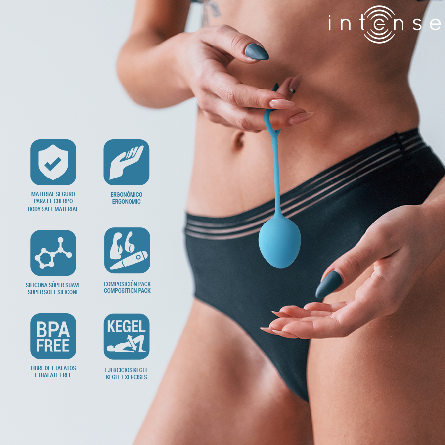 INTENSE - CHARLI KEGEL BALL KIT OCEAN BLUE - My naughty haven #