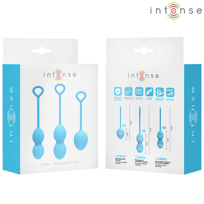 INTENSE - CHARLI KEGEL BALL KIT OCEAN BLUE - My naughty haven #