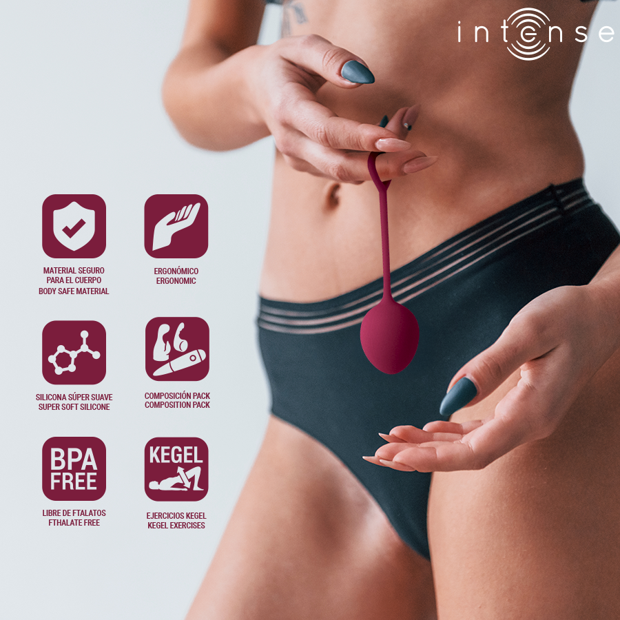 INTENSE - CHARLI KEGEL BALL KIT VIOLET - My naughty haven #