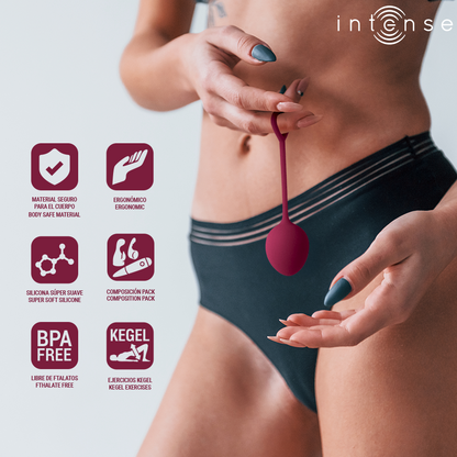 INTENSE - CHARLI KEGEL BALL KIT VIOLET - My naughty haven #
