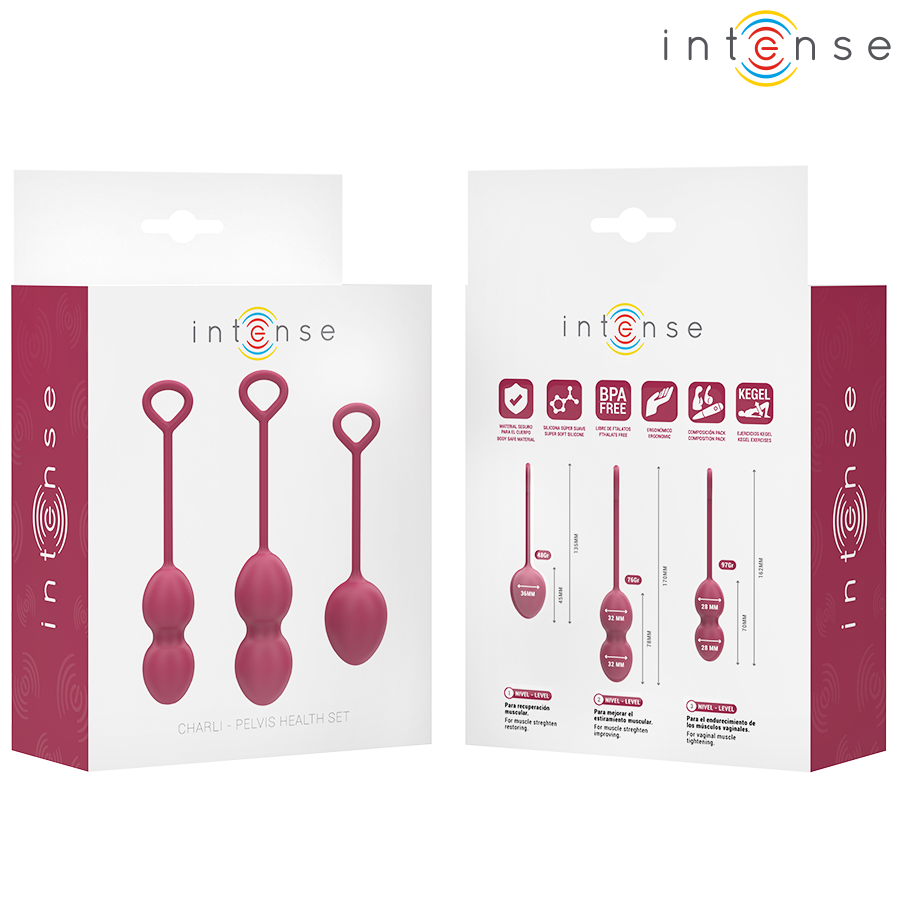 INTENSE - CHARLI KEGEL BALL KIT VIOLET - My naughty haven #