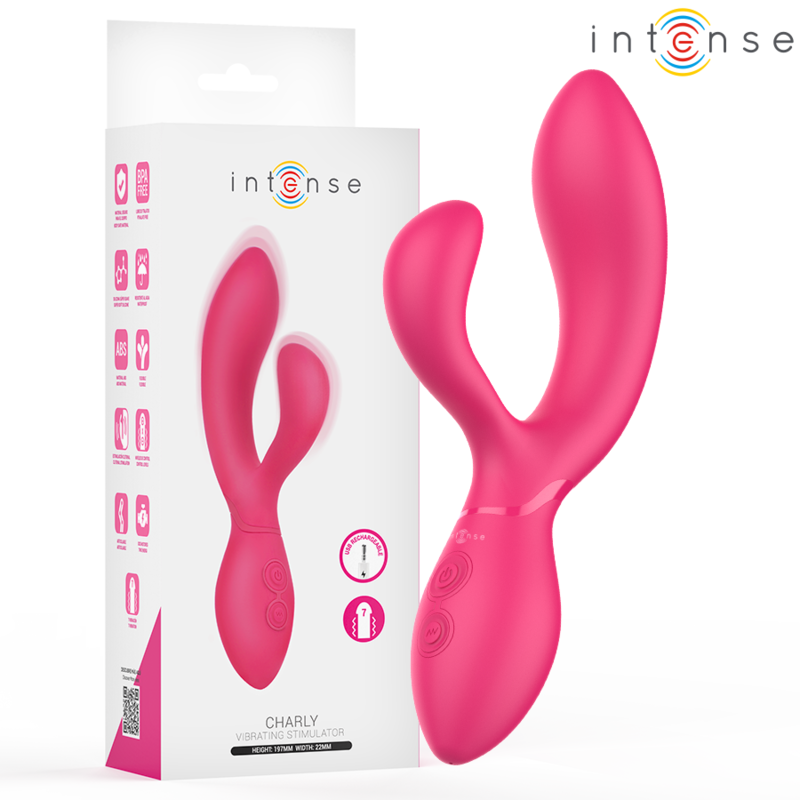 INTENSE - CHARLY ARTICULATED VIBRATING STIMULATOR - My naughty haven #
