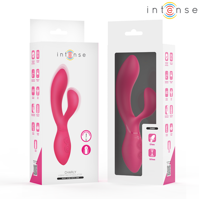 INTENSE - CHARLY ARTICULATED VIBRATING STIMULATOR - My naughty haven #