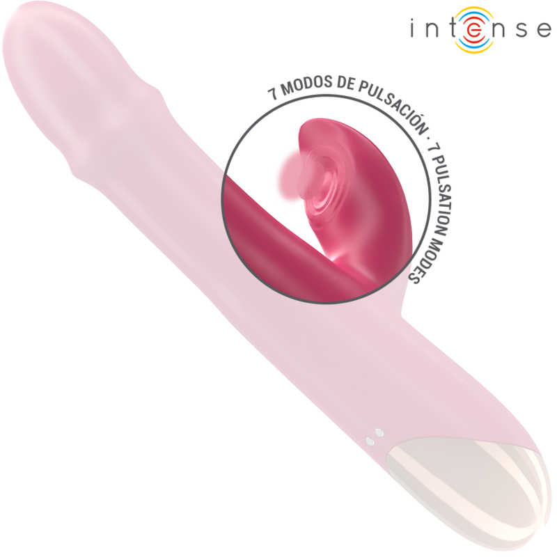 INTENSE - CHLOE MULTIFUNCTION VIBRATOR 3 IN 1 RED - My naughty haven #