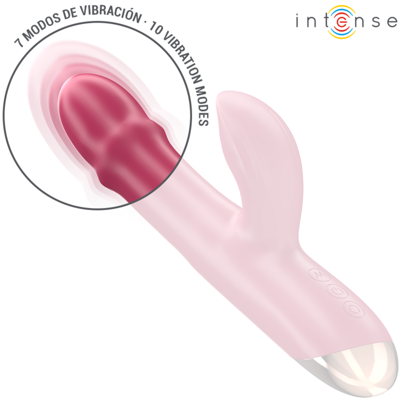 INTENSE - CHLOE MULTIFUNCTION VIBRATOR 3 IN 1 RED - My naughty haven #
