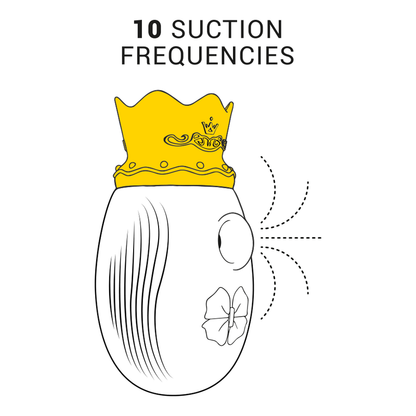 INTENSE - CLITORIS STIMULATOR 10 SUCTION AND LICKING MODES - BLUE - My naughty haven #