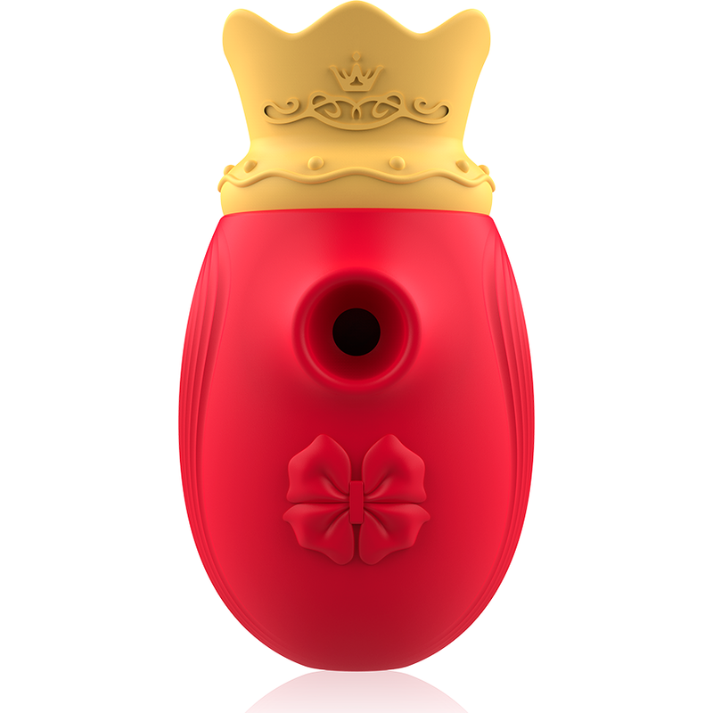 INTENSE - CLITORIS STIMULATOR 10 SUCTION AND LICKING MODES - RED - My naughty haven #