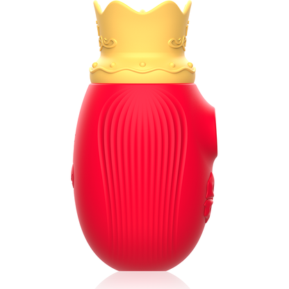 INTENSE - CLITORIS STIMULATOR 10 SUCTION AND LICKING MODES - RED - My naughty haven #