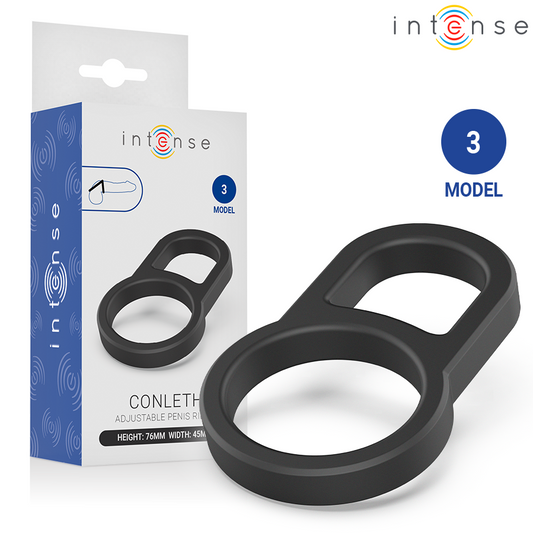 INTENSE - CONLETH ADJUSTABLE DOUBLE PENIS RING MODEL 3 - My naughty haven #