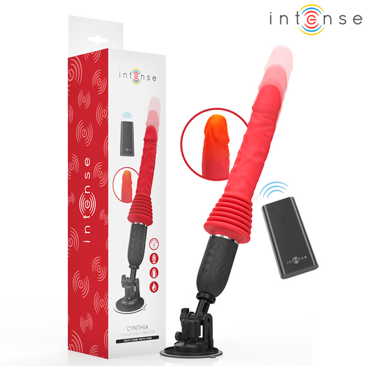 INTENSE - CYNTHIA REMOTE CONTROL THRUSTING VIBRATOR WITH HEAT - My naughty haven #