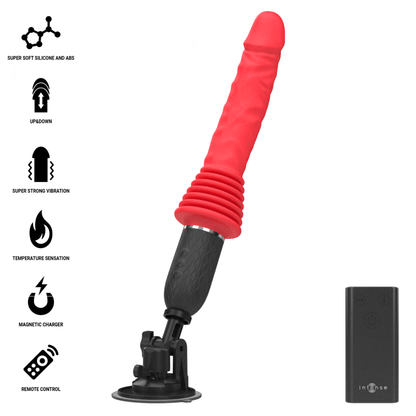 INTENSE - CYNTHIA REMOTE CONTROL THRUSTING VIBRATOR WITH HEAT - My naughty haven #