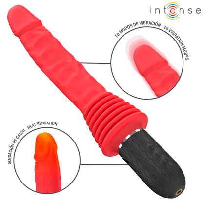 INTENSE - CYNTHIA REMOTE CONTROL THRUSTING VIBRATOR WITH HEAT - My naughty haven #