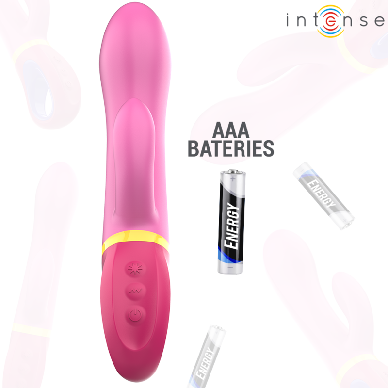 INTENSE - DAPHNE PINK RABBIT VIBRATOR - My naughty haven #
