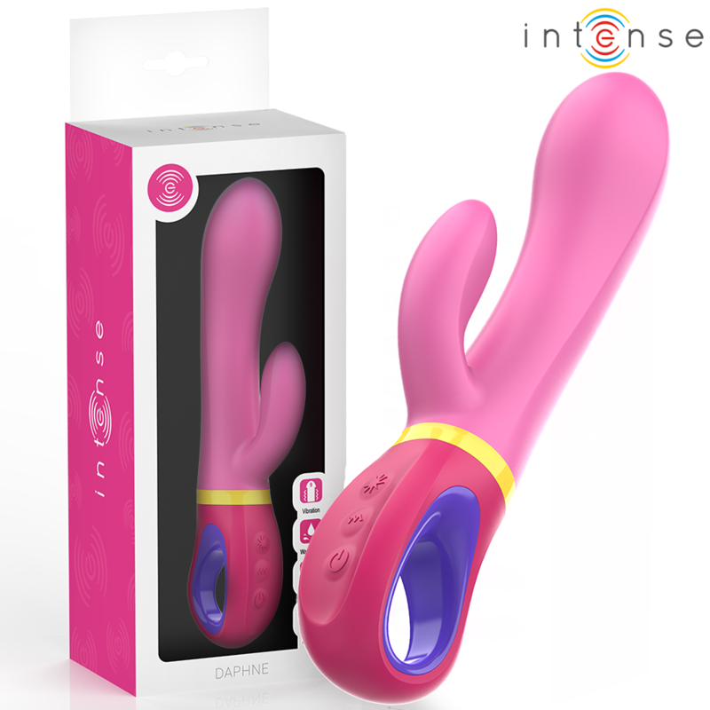 INTENSE - DAPHNE PINK RABBIT VIBRATOR - My naughty haven #