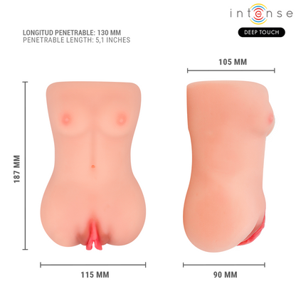 INTENSE DEEP TOUCH - CATHERINE VIBRATOR & SUCTION MASTURBATOR WITH VOICE - My naughty haven #