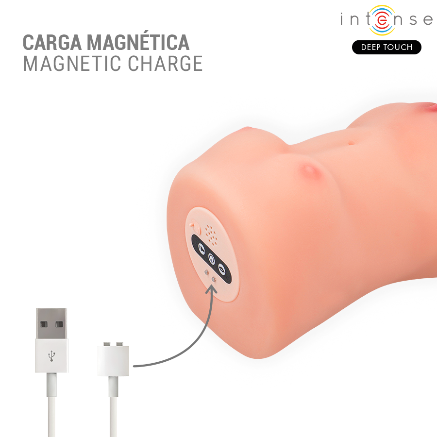 INTENSE DEEP TOUCH - CATHERINE VIBRATOR & SUCTION MASTURBATOR WITH VOICE - My naughty haven #