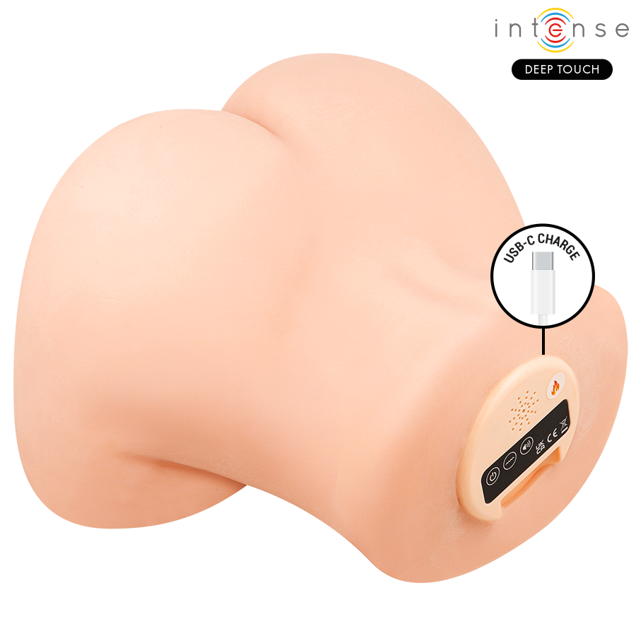 INTENSE DEEP TOUCH - GINGER VAGINAL MASTURBATOR WITH SUCTION, HEAT, VIBRATION AND VOICE EFFECTS WITH REMOTE CONTROL 5.3 KG - My naughty haven #