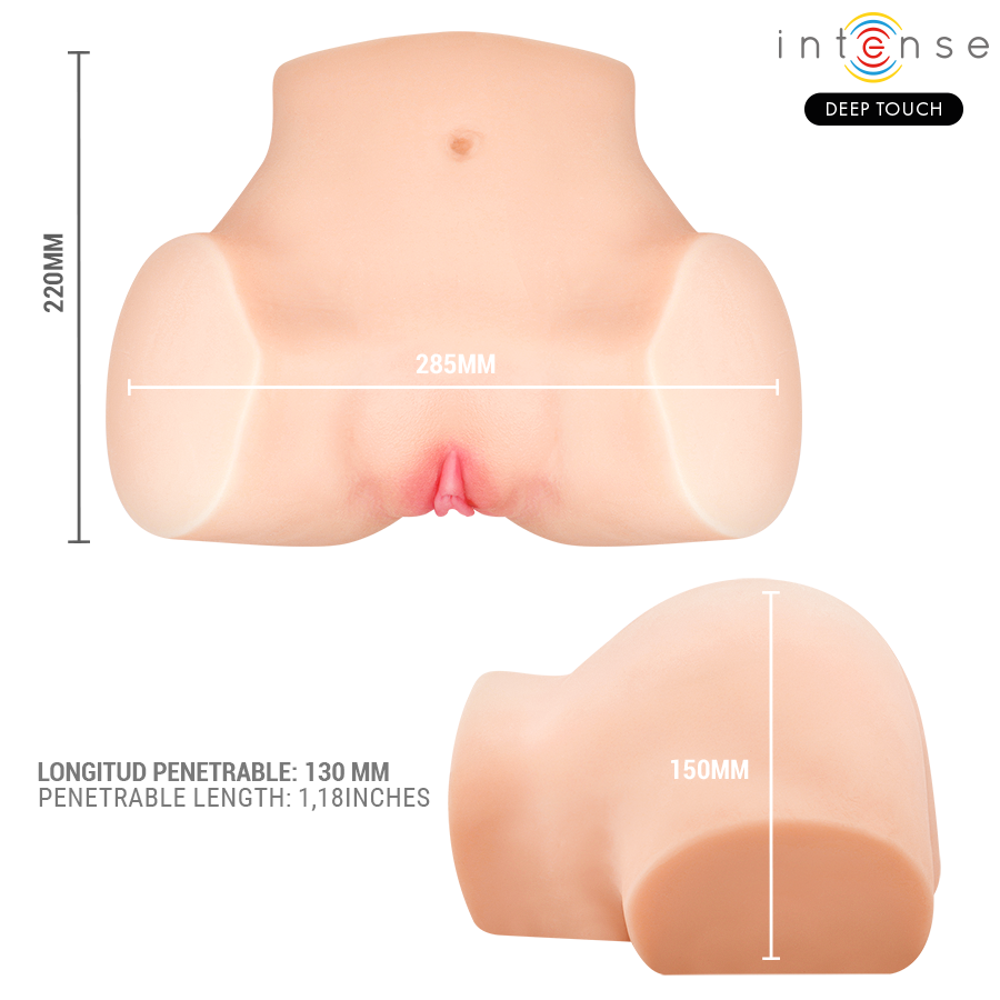 INTENSE DEEP TOUCH - NICOLE VAGINAL MASTURBATOR WITH SUCTION, HEAT, VIBRATION AND VOICE EFFECTS WITH REMOTE CONTROL 5.3 KG - My naughty haven #
