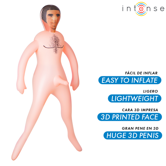 INTENSE DOLLS - ANTHONY INFLATABLE DOLL WITH 3D PENIS - My naughty haven #
