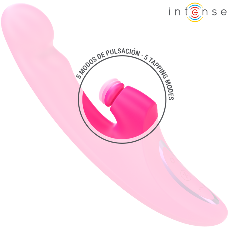 INTENSE - EMI VIBRATOR 13.5 CM MULTIFUNCTION 3 IN 1 10 VIBRATIONS PINK - My naughty haven #
