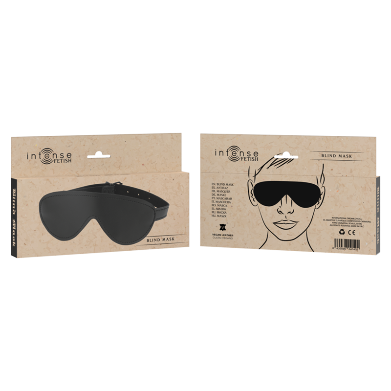 INTENSE - FETISH VEGAN BLIND MASK - My naughty haven #