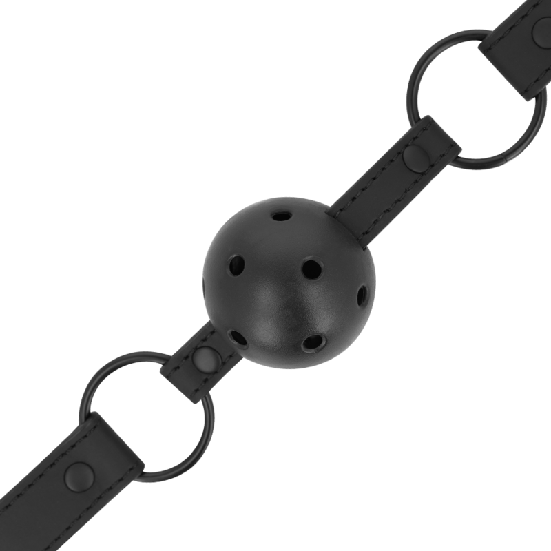 INTENSE - FETISH VEGAN LEATHER BALL GAG - My naughty haven #