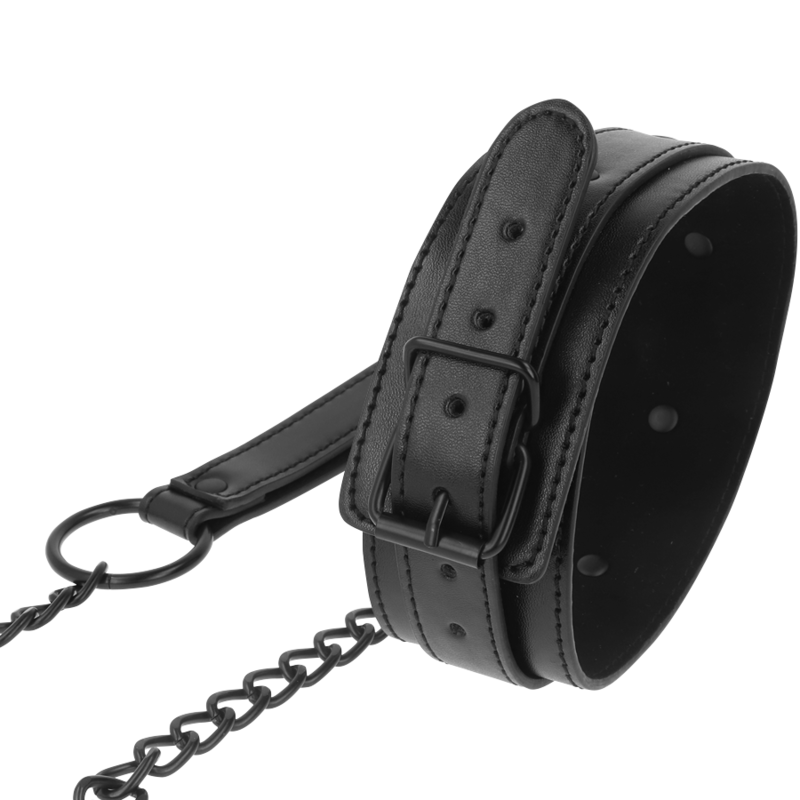 INTENSE - FETISH VEGAN LEATHER COLLAR - My naughty haven #