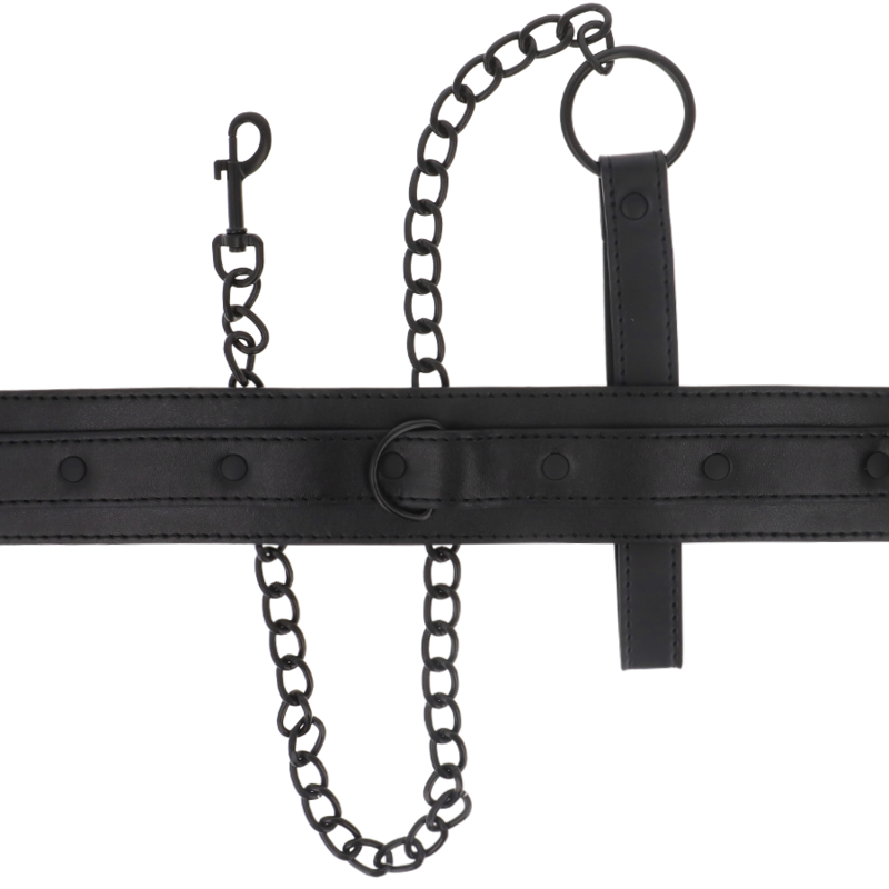 INTENSE - FETISH VEGAN LEATHER COLLAR - My naughty haven #