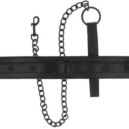 INTENSE - FETISH VEGAN LEATHER COLLAR - My naughty haven #