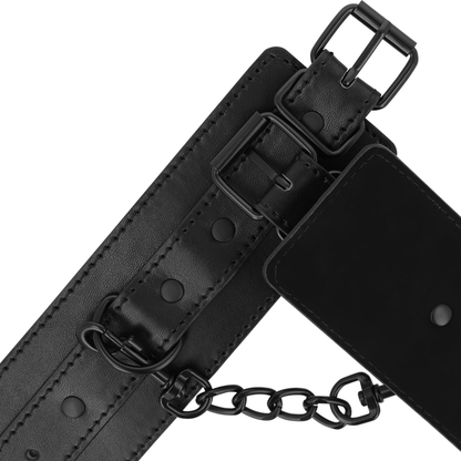 INTENSE - FETISH VEGAN LEATHER HANDCUFFS - My naughty haven #
