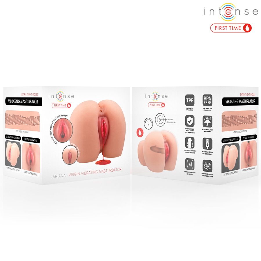 INTENSE FIRST TIME - ARIANA VIRGIN VIBRATOR MASTURBATOR WITH BLEEDING - My naughty haven #