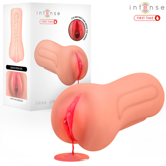 INTENSE FIRST TIME - ERIKA VIRGIN MASTURBATOR WITH BLEEDING - My naughty haven #