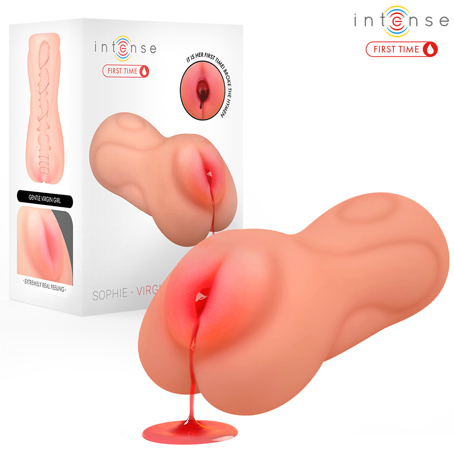 INTENSE FIRST TIME - SOPHIE VIRGIN MASTURBATOR WITH BLEEDING - My naughty haven #